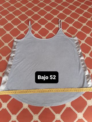 Top lencero gris/lila de Shein