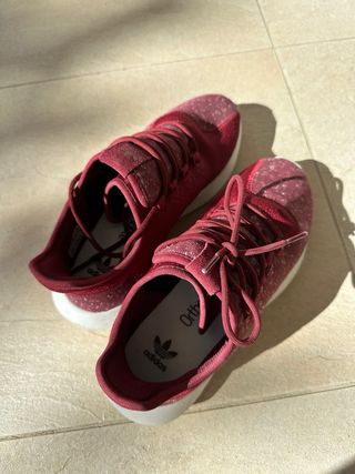 Adidas tubular shadow granate