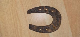 Ferradura antiga da sorte