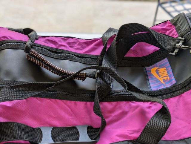 Bolsa Nike vintage grande para gimnasio única