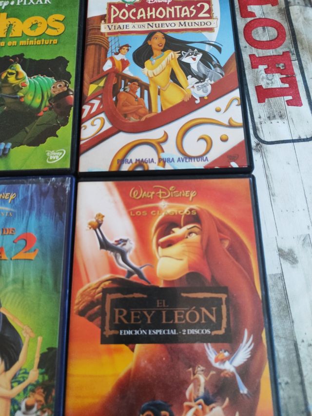 Películas infantiles.