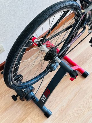 Rodillo de bicicleta plegable
