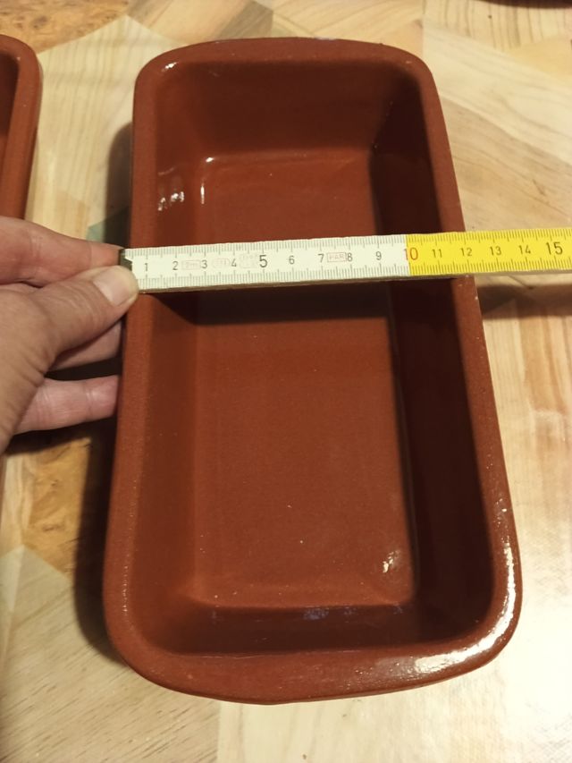 Set 3 pirofile in coccio