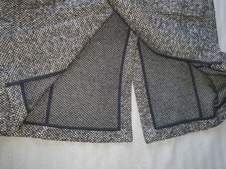 Abrigo pata de gallo oversize.