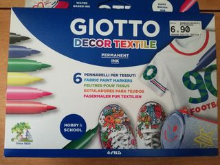 Pennarelli per tessuti Giotto