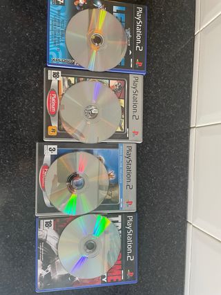 Lote de juegos play station 2