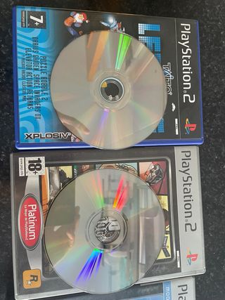 Lote de juegos play station 2