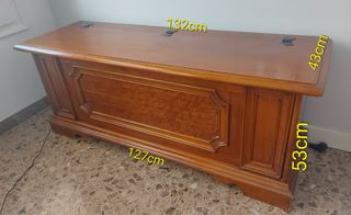 Baul zapatero madera maciza