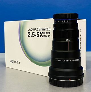 Lente Ultra Macro Venus Optics Laowa 25mm f/2,8 2,