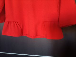 Camisa roja manga 3/4 