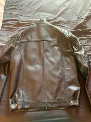 Chaqueta de piel Jack & Jones