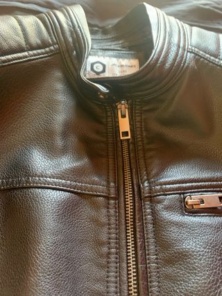 Chaqueta de piel Jack & Jones