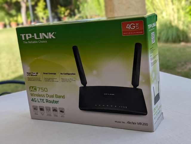 Router 4G LTE Tplink AC750