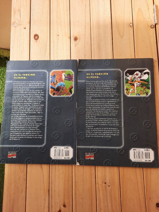 Comics X-MEN la patrulla