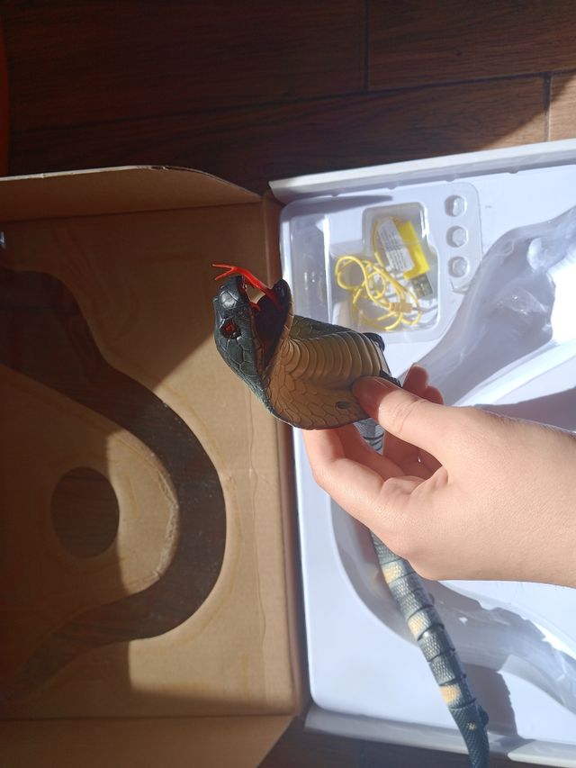 Serpiente dirigible control remoto