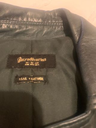 Chaqueta piel stradivarius