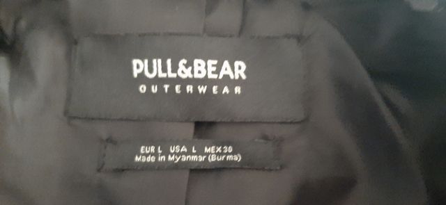 Chamarra polipiel t/ L Pull&bear