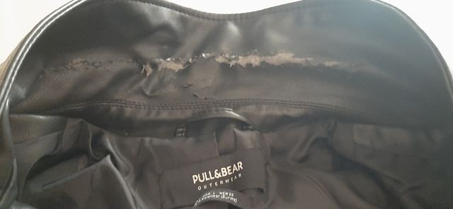 Chamarra polipiel t/ L Pull&bear
