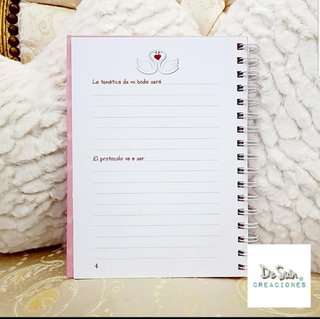 Diario para bodas LIQUIDACIÓN NUEVO