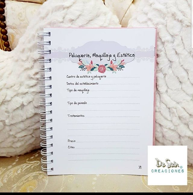 Diario para bodas LIQUIDACIÓN NUEVO