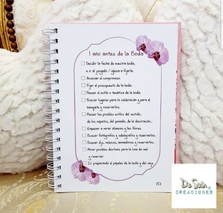 Diario para bodas LIQUIDACIÓN NUEVO