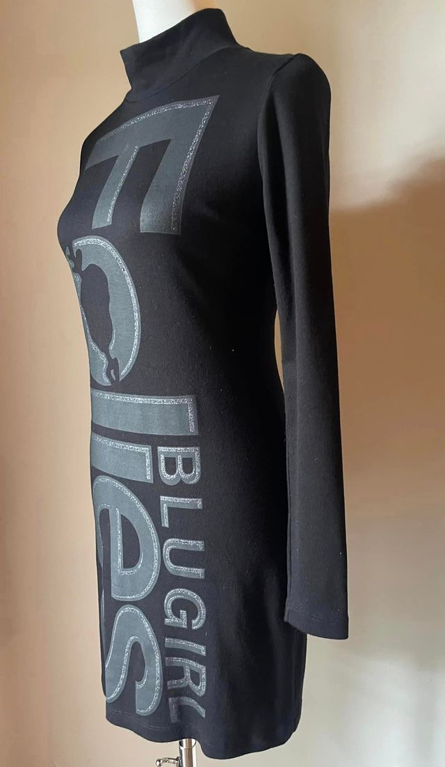 Abito lupetto nero Blugirl Folies nuovo