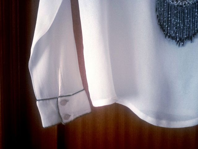 Camisa blanca,T.M,de isato, Nueva