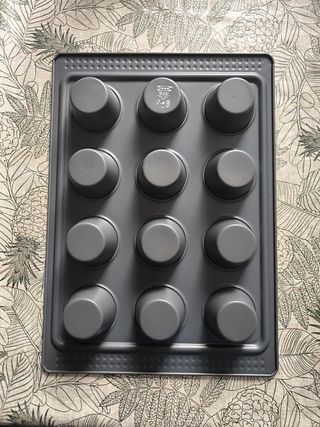 Molde magdalenas horno