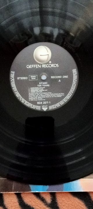 VINILO KITARO- TEN YEARS DOBLE LP.