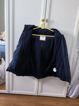 Cazadora plumas azul marino talla13/14
