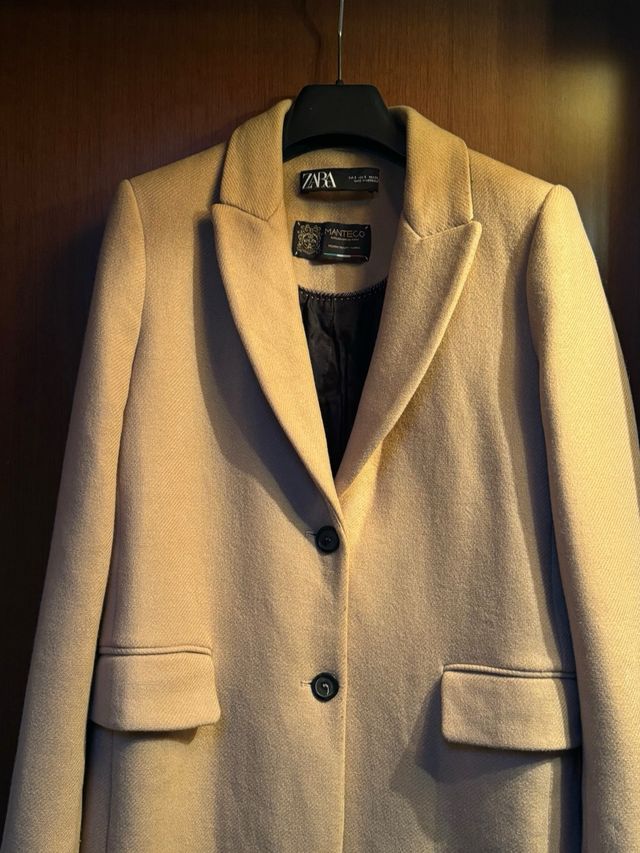Cappotto elegante in Lana 75% | di Zara Manteco