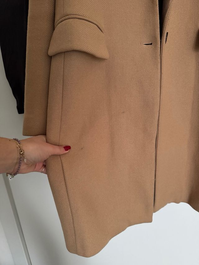 Cappotto elegante in Lana 75% | di Zara Manteco