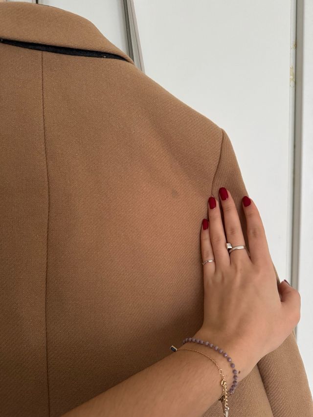 Cappotto elegante in Lana 75% | di Zara Manteco