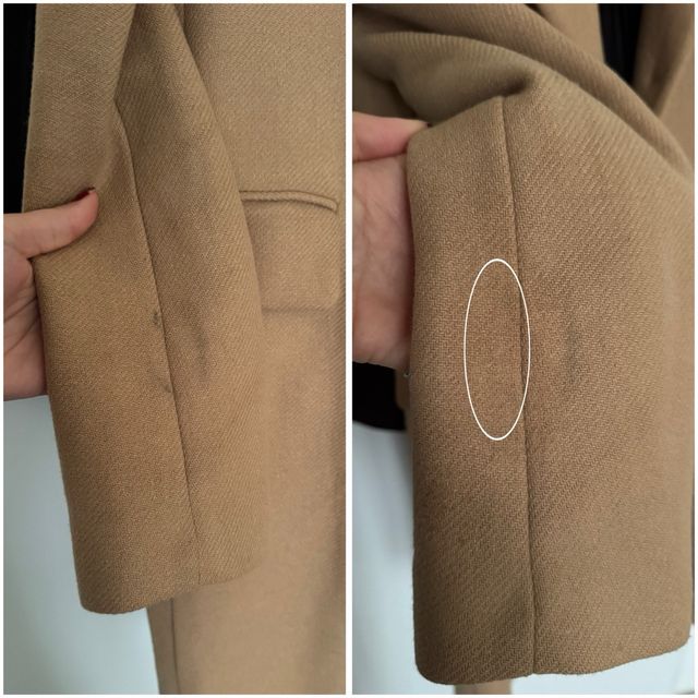 Cappotto elegante in Lana 75% | di Zara Manteco