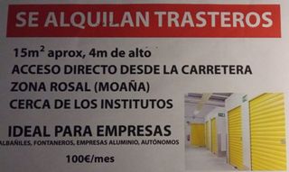 Trastero en alquiler