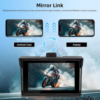Navegador GPS para Moto HD 5" NUEVA