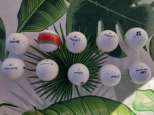10 pelota de golf