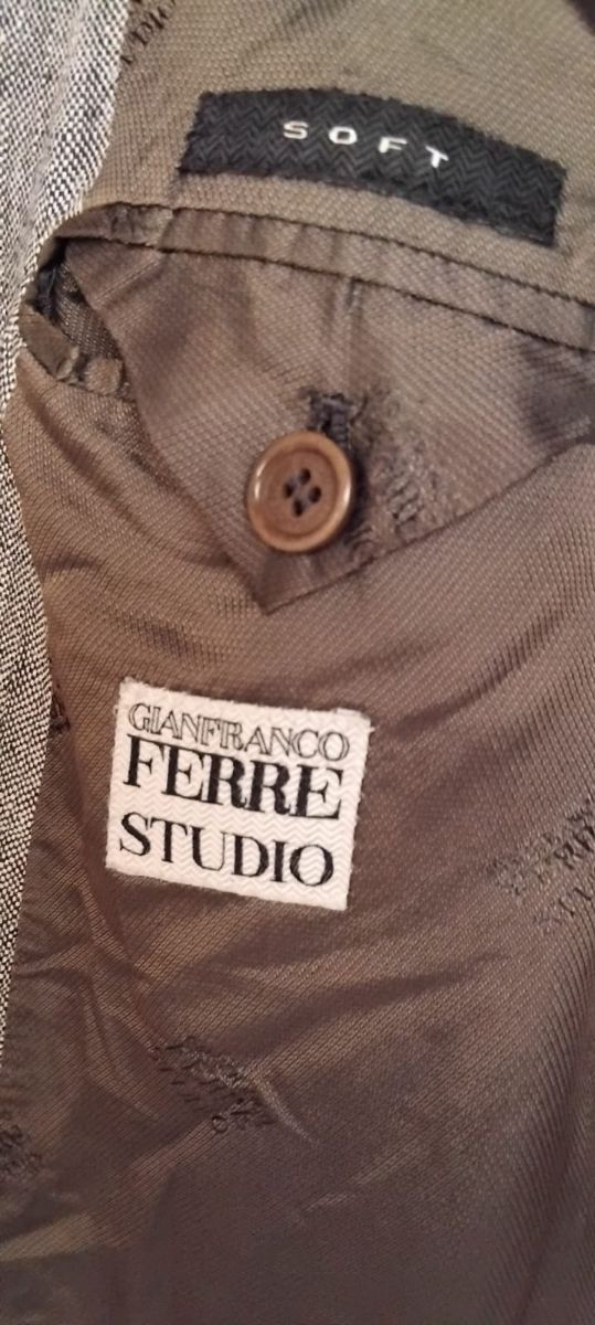 Giacca lino  vintage Gianfranco ferre