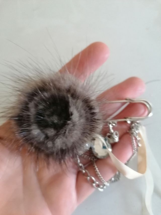 Vintage spilla da balia con charme