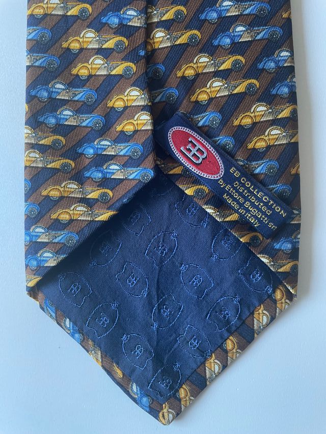Corbata - EB - 100% Seda - Coches