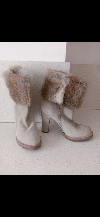 Botines SOM-MITS de piel 