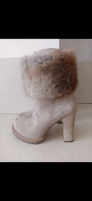 Botines SOM-MITS de piel 