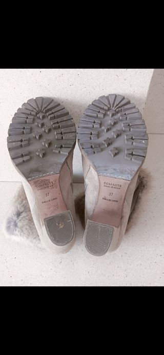 Botines SOM-MITS de piel 