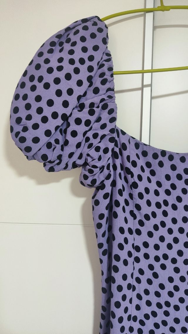 Vestido invitada de lunares