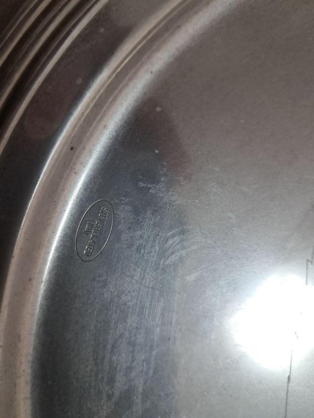 3 vassoi silver plated