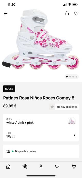 Patines “Roce” Decathlon