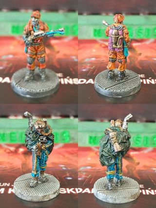 Nemesis lock down. Pintado. esp. Nuevo