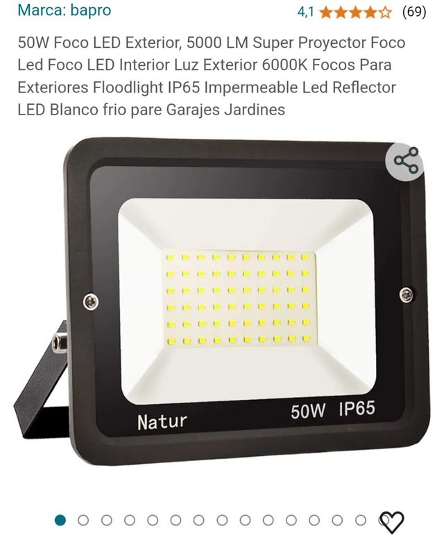 Foco led exterior
