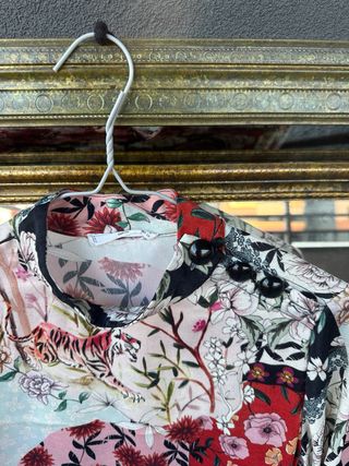 Vestido estilo oriental Mango