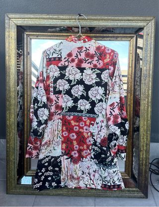 Vestido estilo oriental Mango